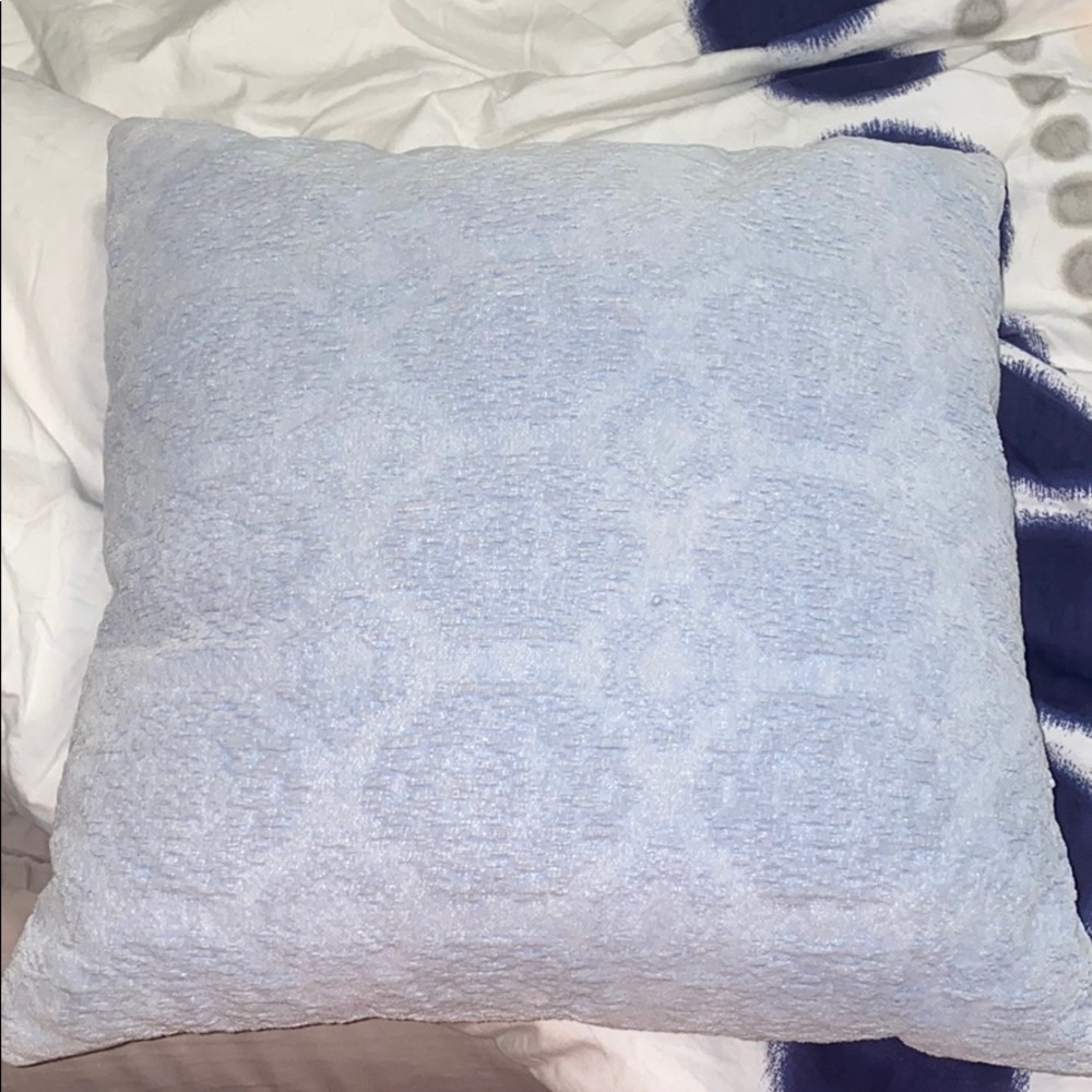 Blue Throw Pillow